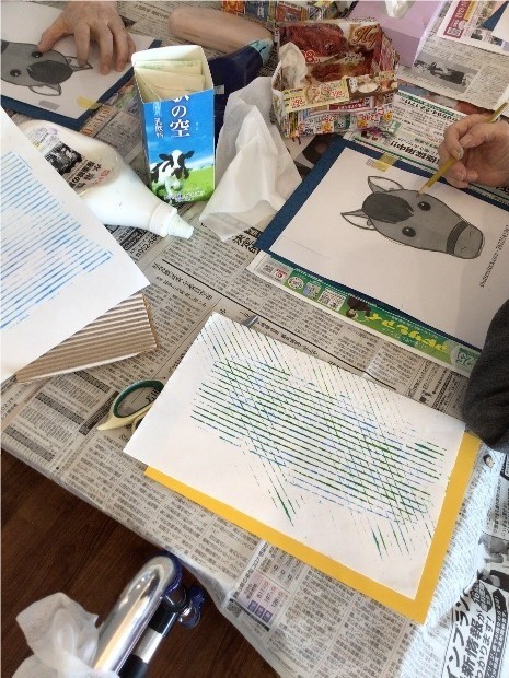 リハビリテーション科　絵画療法🖌